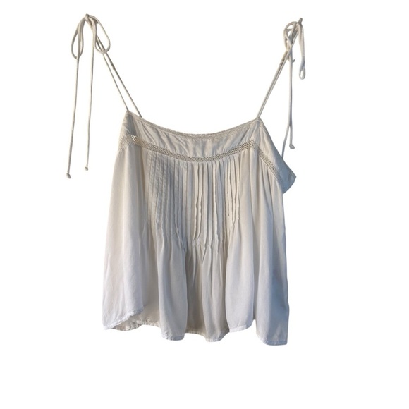 Hollister 2 Camisole Bundle White & Lavender Loose Baby Doll Tank Tops SZ SP - Picture 11 of 16